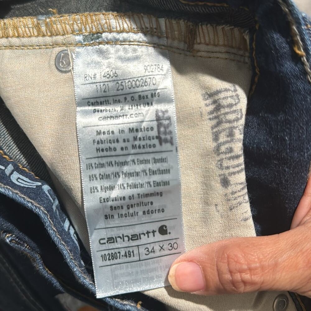 Carharrt Rugged Flex Straight Fit Men's Jeans 34x30
Business Casual Construction - Picture 10 of 11